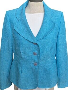 Le Suit Vintage Skirt And Jacket Size 10P